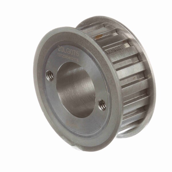 Steel Bushed Bore Gearbelt Pulley - 20LG075;BRO